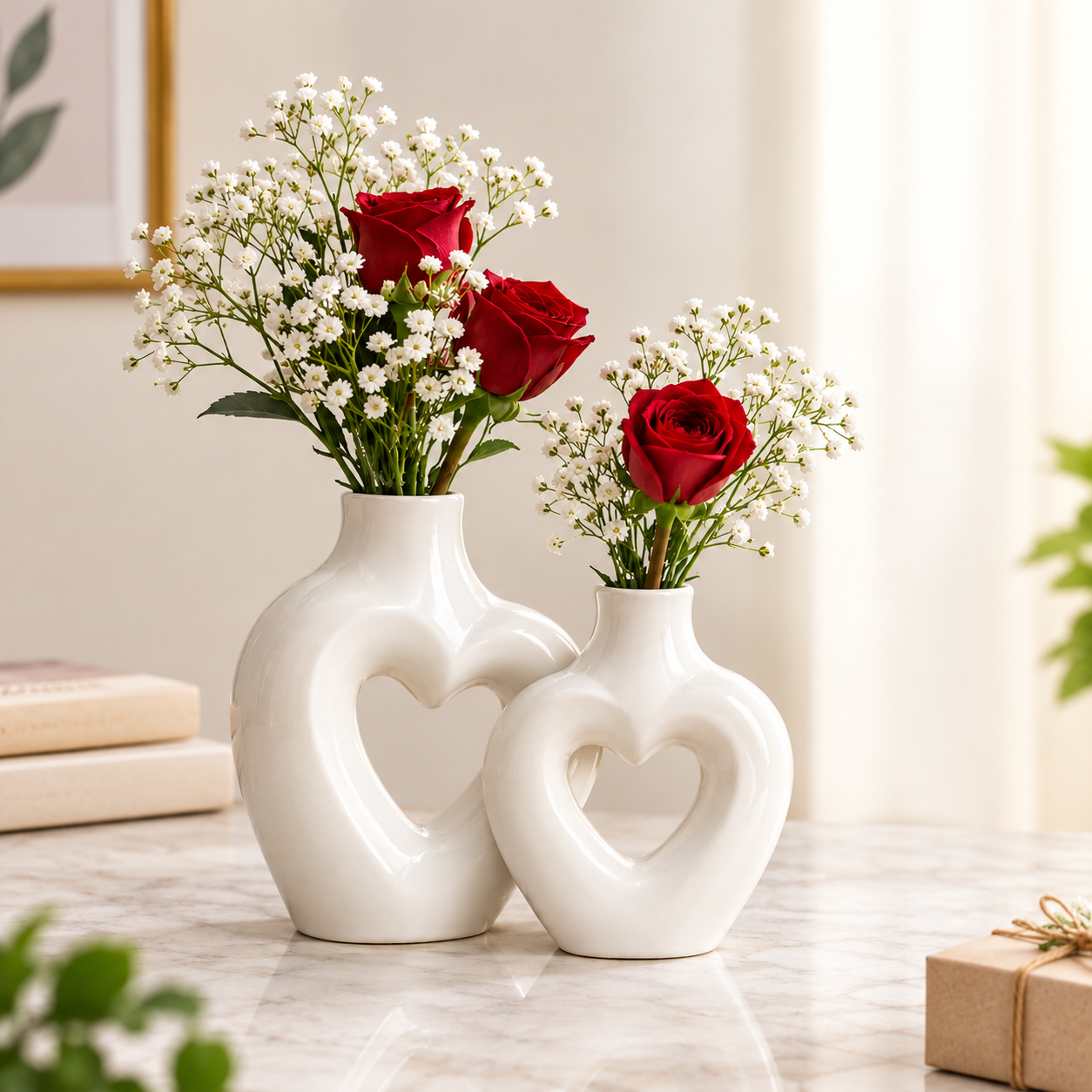 Aesthetic living room decorations items for couples